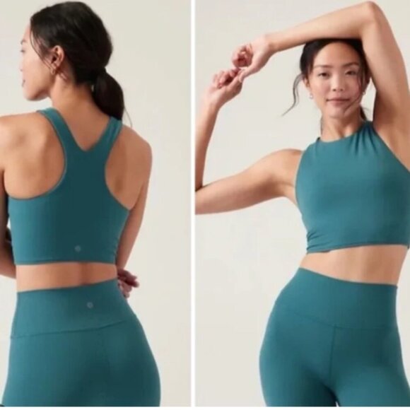 Athleta | Conscious Crop Bra D-DD In Skylark Blue - Picture 13 of 16